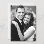 Save the date. Navy Blue Gold Wedding-fotokaart Kaart (Achterkant)
