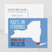 Save the Date -  - Nederland Aankondigingskaart (Voorkant / Achterkant)