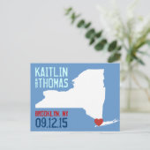 Save the Date -  - Nederland Aankondigingskaart (Staand voorkant)