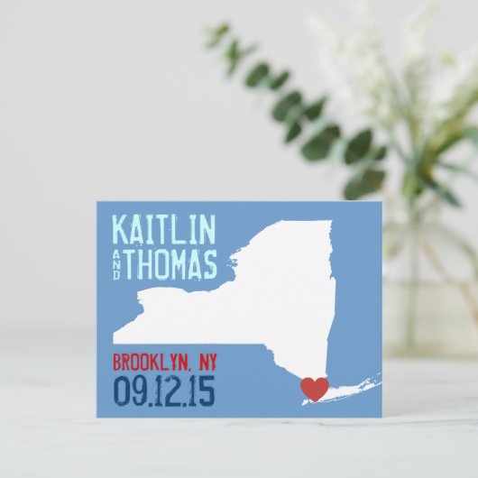 Save the Date -  - Nederland Aankondigingskaart (Staand voorkant)