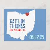 Save the Date -  - Nederland Aankondigingskaart (Voorkant)