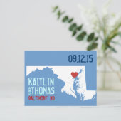 Save the Date - - Nederland Aankondigingskaart (Staand voorkant)