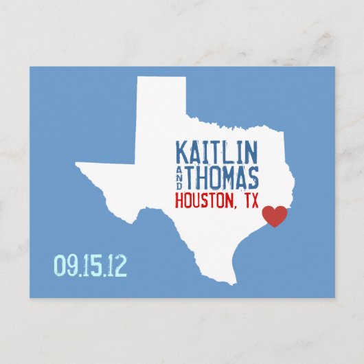 Save the Date -  - Nederland Aankondigingskaart (Voorkant)