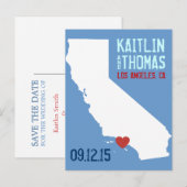 Save the Date -  - Nederland Aankondigingskaart (Voorkant / Achterkant)