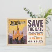 Save the Date | New Orleans, LA (Staand voorkant)