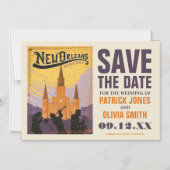 Save the date | New Orleans, LA Magnetische Uitnodiging (Voorkant)