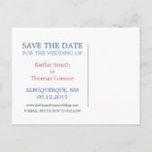 Save the Date -  - Nieuw-Zeeland Aankondigingskaart (Achterkant)