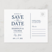 Save the date | North Carolina Uitnodiging Briefkaart (Achterkant)