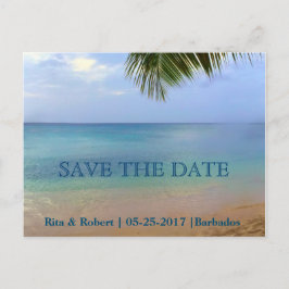 Save the date | Oceaan | Kaart bekendmaking Briefk