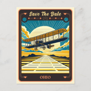 Save the date Ohio Invitation Briefkaart