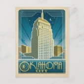 Save the date | Oklahoma City, OK Aankondigingskaart (Voorkant)