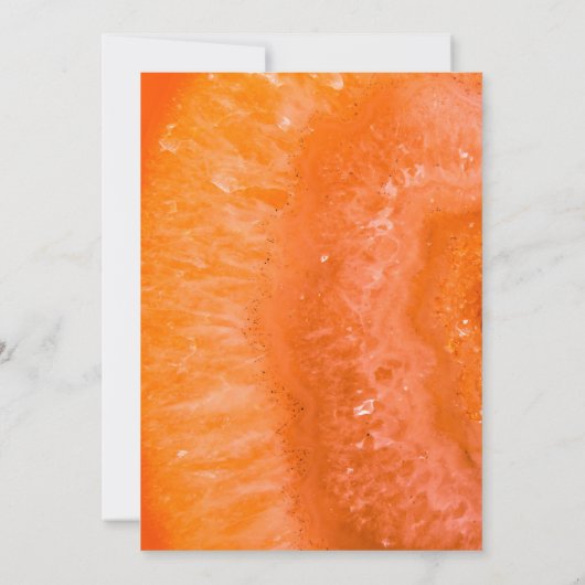 Save The Date |Oranje Agate Schijf (Achterkant)