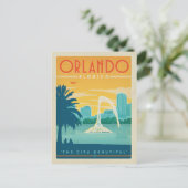 Save the date | Orlando, FL Aankondigingskaart (Staand voorkant)