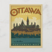 Save the date | Ottawa, Canada Aankondigingskaart (Voorkant)