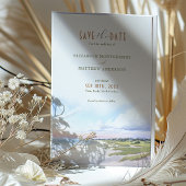 Save The Date Outer Banks, North Carolina, Verenig Kaart