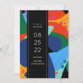 Save the date | Overnachting in het museum uitnodi Kaart (Voorkant)