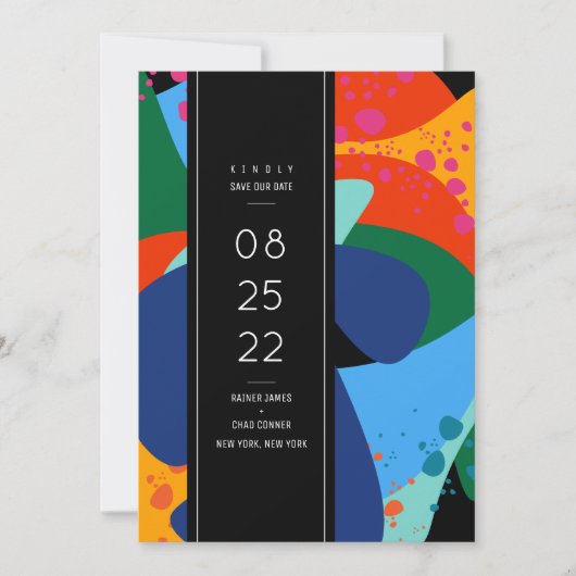 Save the date | Overnachting in het museum uitnodi Kaart (Voorkant)