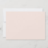 Save the date | Pastel Coral Aqua Leaves (Achterkant)