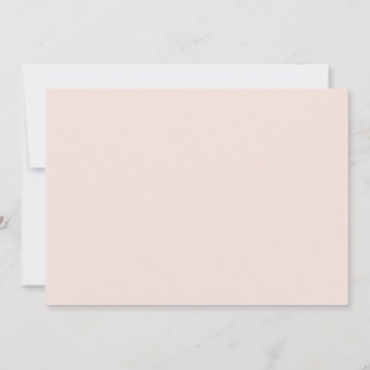 Save the date | Pastel Coral Aqua Leaves (Achterkant)