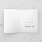 Save the Date, Patriottische Sokken, Verenigde Sta Aankondiging (Binnen)