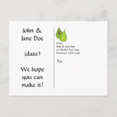 Save the Date Perfect Pair Briefkaart (Achterkant)