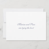 Save the Date Persoonlijke Laurels Kaart (Achterkant)