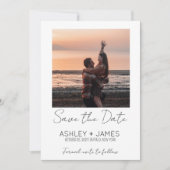 Save the Date Photo Card (Voorkant)