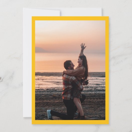 Save the Date Photo Card (Achterkant)