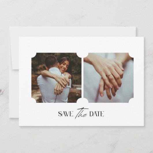 Save The Date Postcard Kaart (Voorkant)