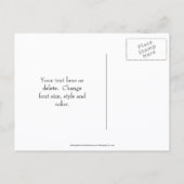 Save The Date Red Dragonfly Nature  Aankondigingskaart (Achterkant)