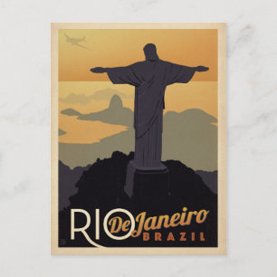 Save the date   Rio de Janeiro, Brazilië Aankondigingskaart