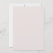 Save the date | Roos Blush Cream Waterverf Peony (Achterkant)