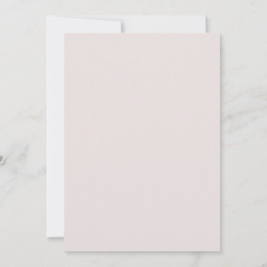 Save the date | Roos Blush Cream Waterverf Peony (Achterkant)