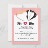 Save the date! RSVP kaartje (Voorkant)