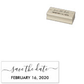 Save the date rubberstempel (Gestempeld)