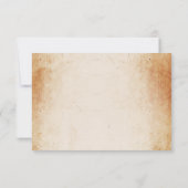 Save The Date Rustieke Schedels Fotokaart Gothic (Achterkant)