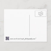 SAVE THE DATE - Shells on Beach Aankondigingskaart (Achterkant)