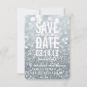Save the Date | Silver Glit Fab (Voorkant)