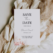 Save the Date Sjabloon, Wildflower De datum opslaa Kaart