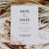 Save the Date Sjabloon, Wildflower De datum opslaa Kaart