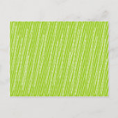 Save the Date Squiggley Lines Aankondiging Postcar (Voorkant)