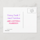  Save the Date State - Verenigde Staten Aankondigingskaart (Achterkant)