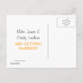  Save the Date State - Verenigde Staten Aankondigingskaart (Achterkant)