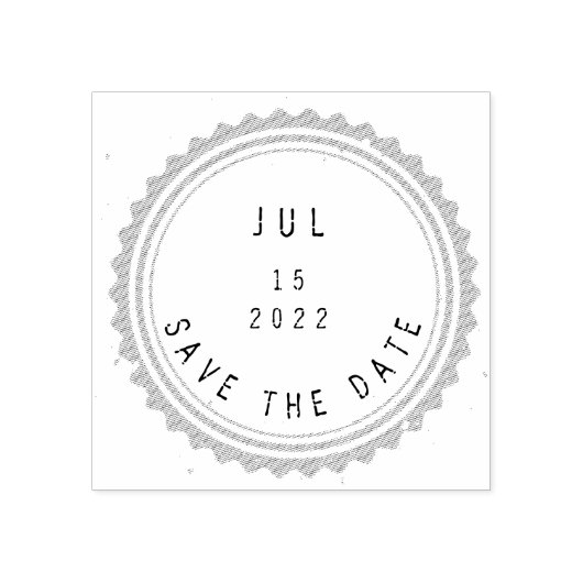 Save The Date | Stempel annuleren (Afrduk)