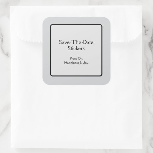 Save the Date Stickers (Tas)