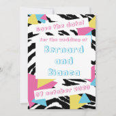 Save the date style kaart (Voorkant)