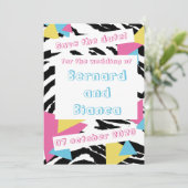 Save the date style kaart (Staand voorkant)