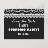 Save the Date SURPRISE Elk jaar Verjaardag V003D1 Aankondigingskaart (Voorkant)