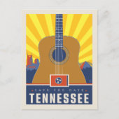 Save the date | Tennessee 2 Uitnodiging Briefkaart (Voorkant)