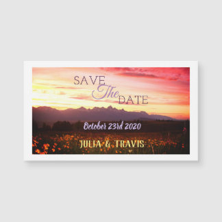 Save the Date Teton Trouwmagneetkaart